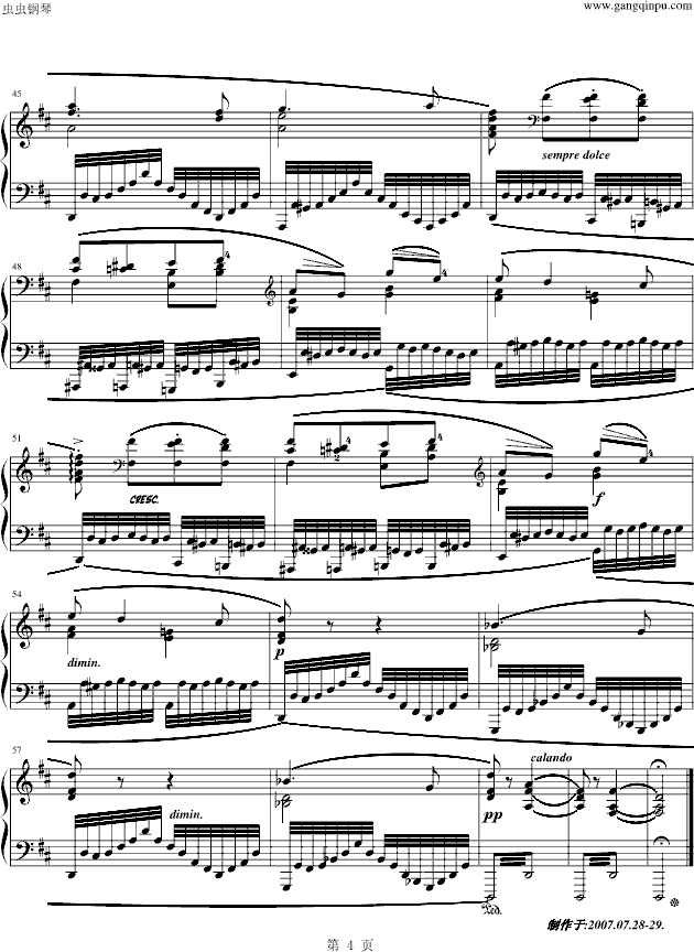 练习曲Op.740 No.12钢琴谱