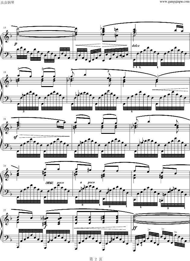 练习曲Op.740 No.12钢琴谱