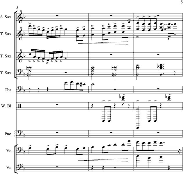 菊花台-总谱钢琴谱