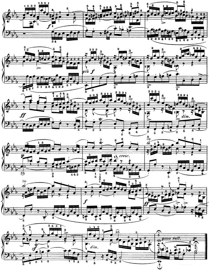 巴赫《平均律钢琴曲集·第一卷》之赋格曲（NO.7）