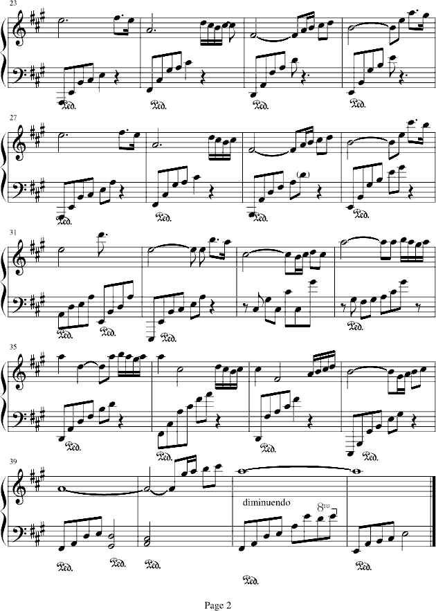 The Promise-(神秘园）钢琴谱