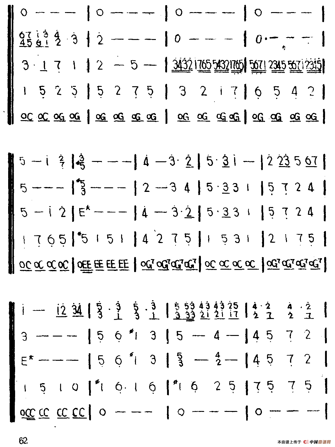 邮递马车（五重奏、黄毓千编曲版）口琴谱