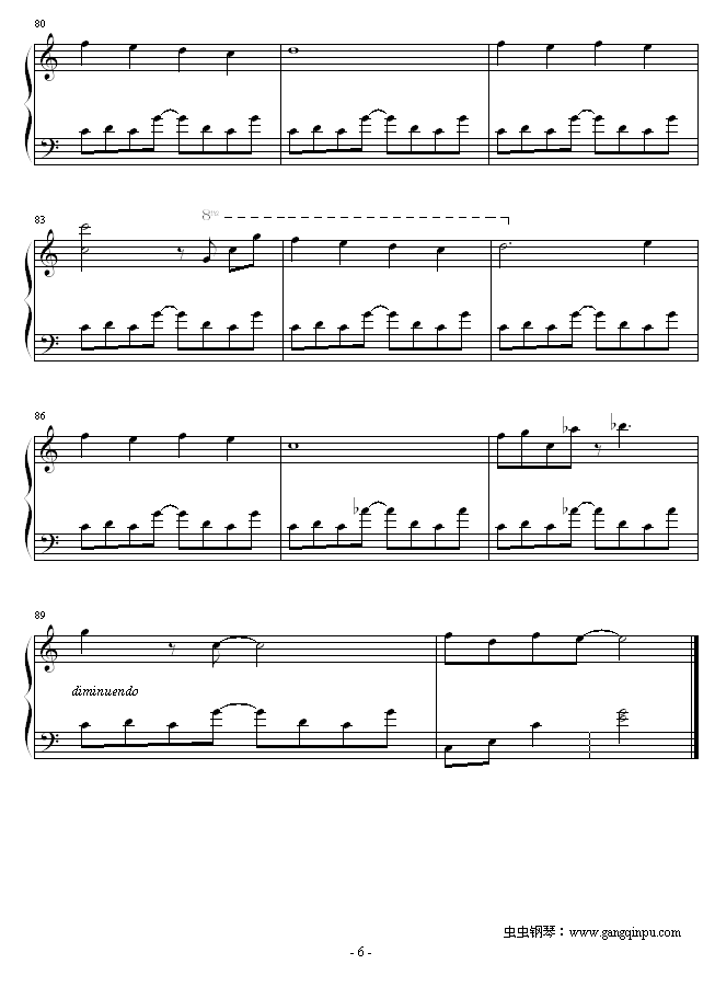 猫的报恩 - 主题曲-風になる钢琴谱