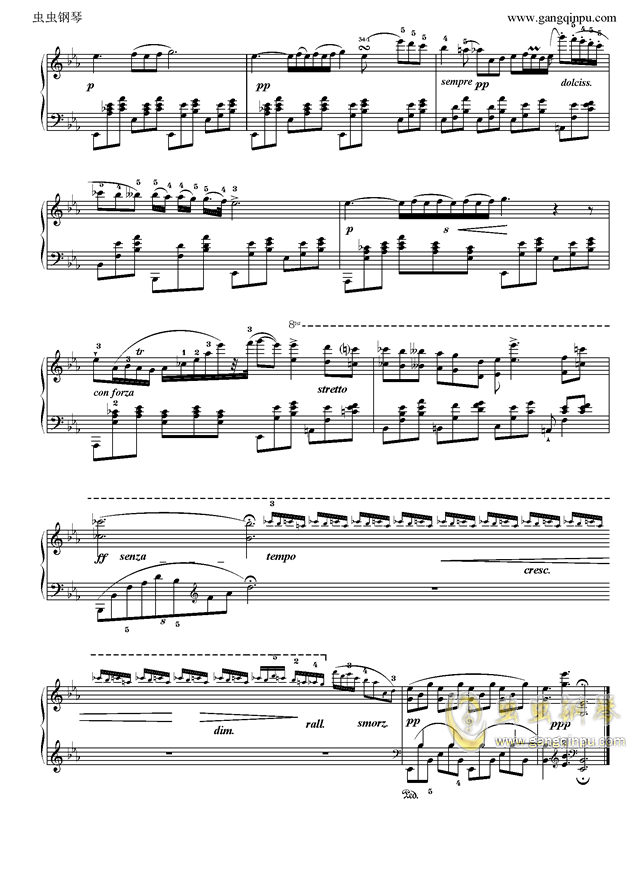 肖邦降E大调夜曲（nyride音效版）钢琴谱