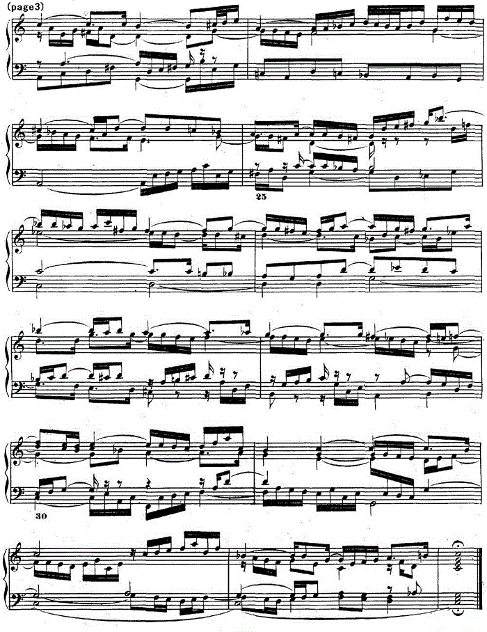 巴赫《平均律钢琴曲集·第二卷》之前奏曲（NO.1）