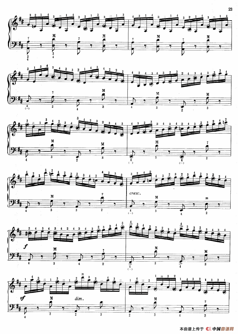 练习曲（Op.740 No.3）