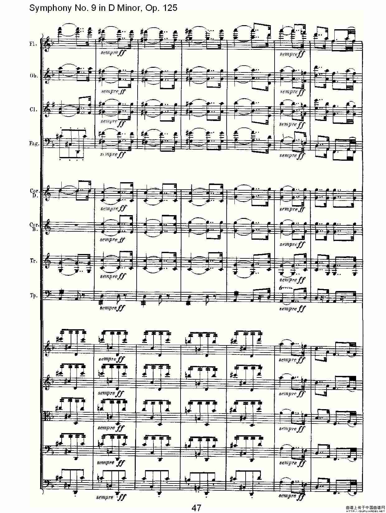 D小调第九交响曲 Op.125第一乐章（二）