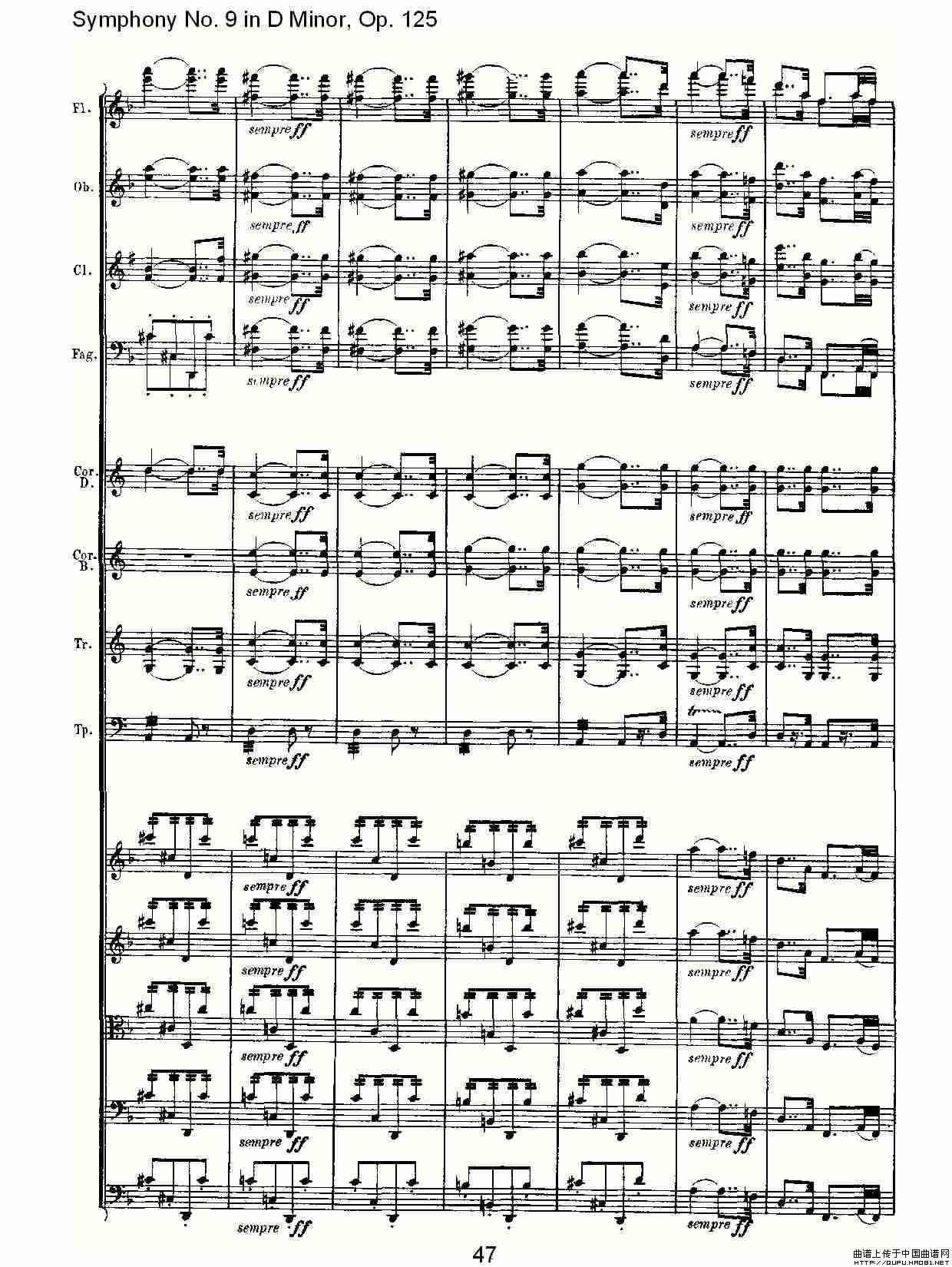 D小调第九交响曲 Op.125第一乐章（二）