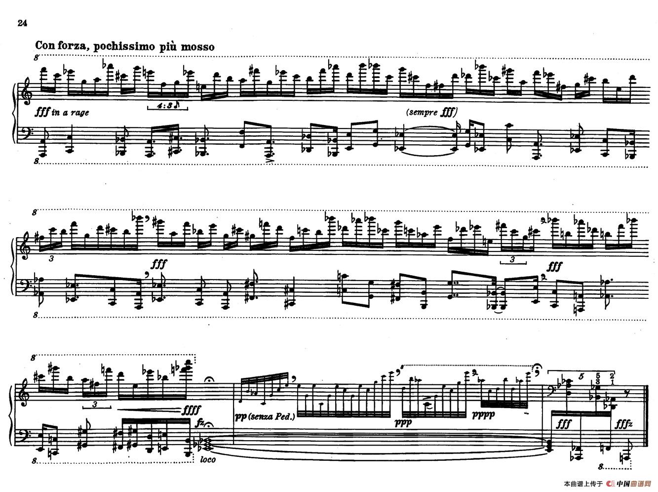 12 Etudes for Piano（博尔科姆12首钢琴练习曲·7）