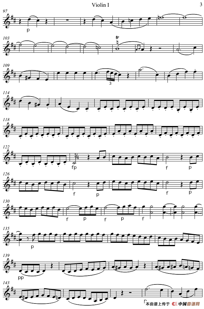 Overture from the Marriage of Figaro 费加罗的婚礼（Vio