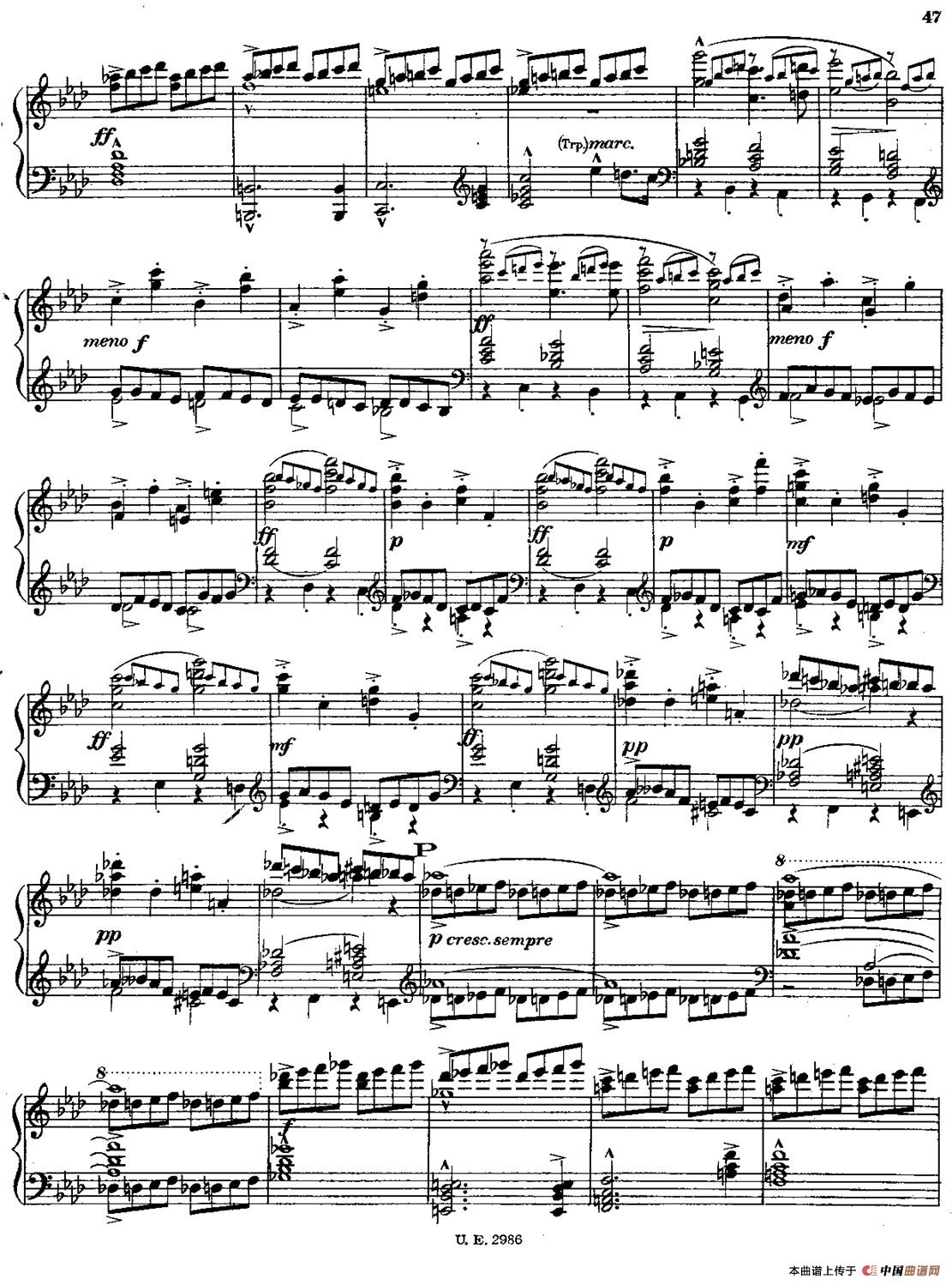 Symphony No.3 in d Minor - Solo Piano（d小调第三交响曲