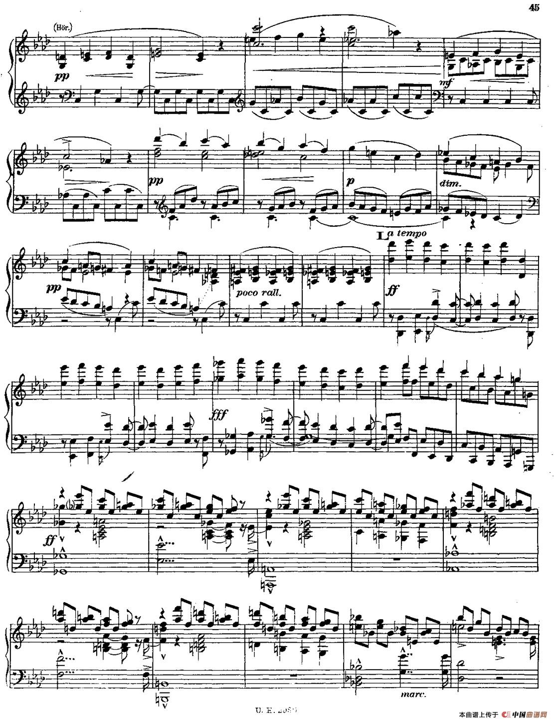 Symphony No.3 in d Minor - Solo Piano（d小调第三交响曲