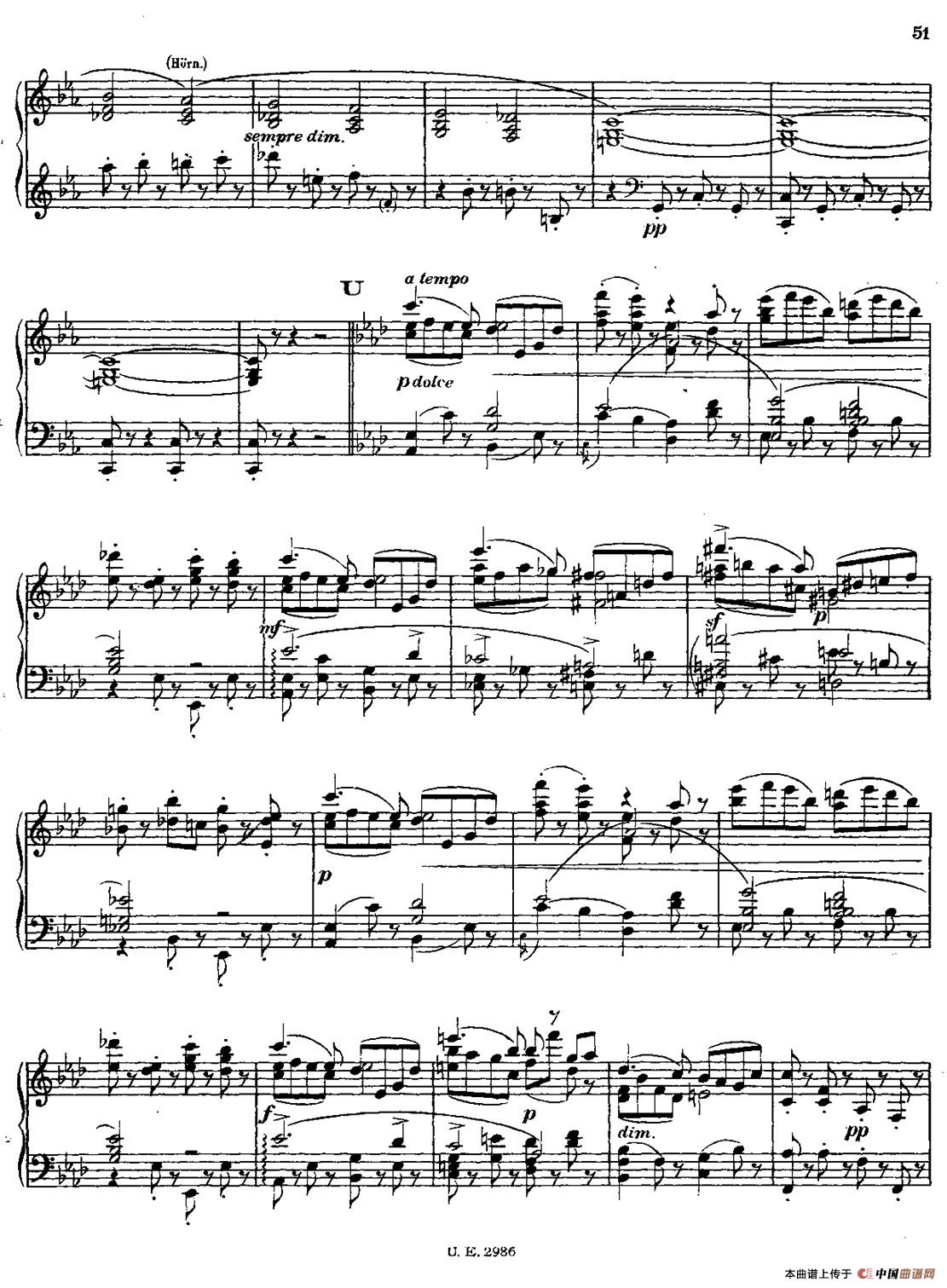 Symphony No.3 in d Minor - Solo Piano（d小调第三交响曲