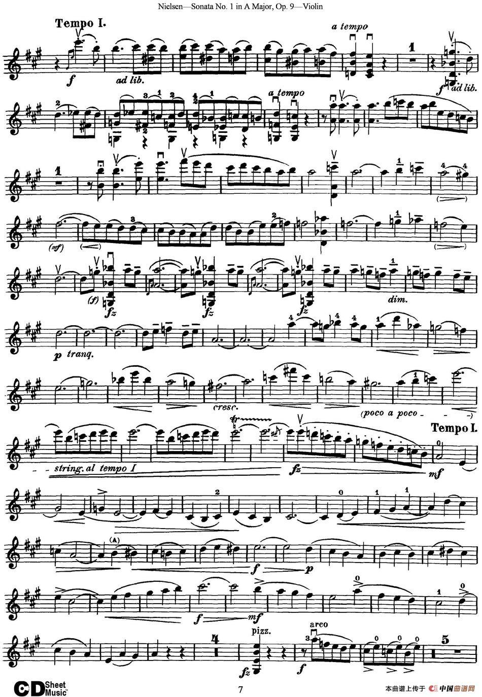 Violin Sonata No.1 in A Major Op.9