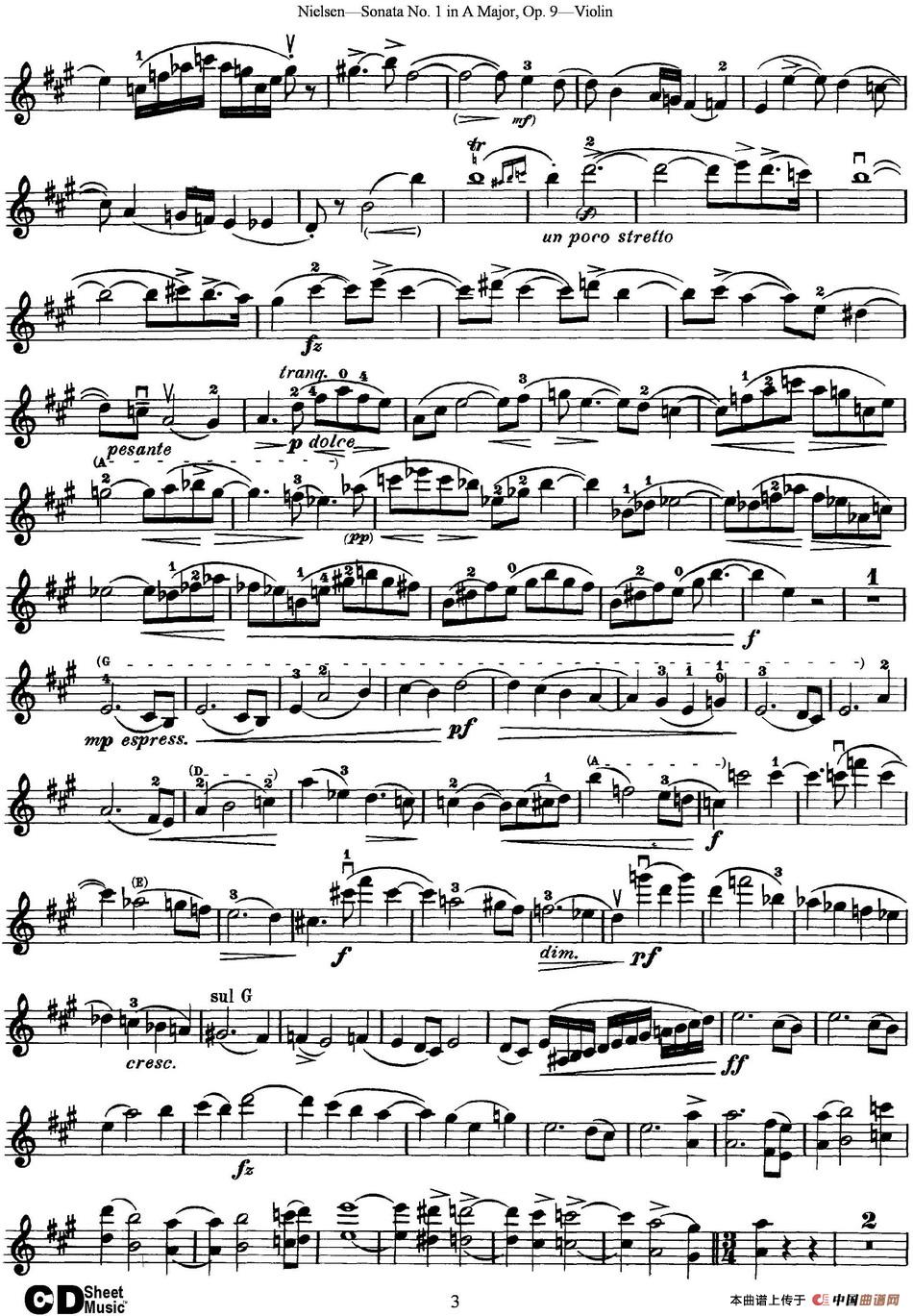 Violin Sonata No.1 in A Major Op.9