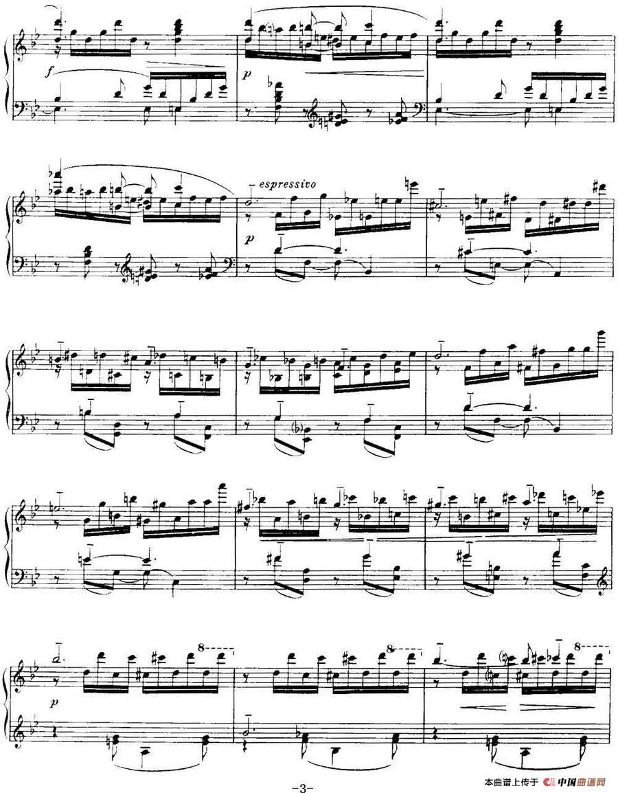 福雷13首船歌：Barcarolle No·11 in G min, Op·105