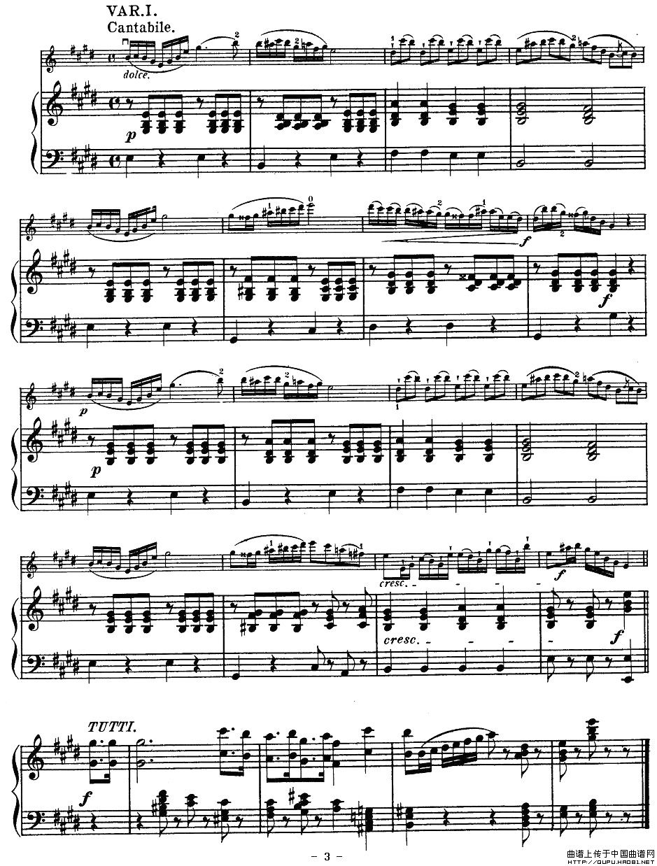 AIR VARIE（钢琴伴奏谱）小提琴谱