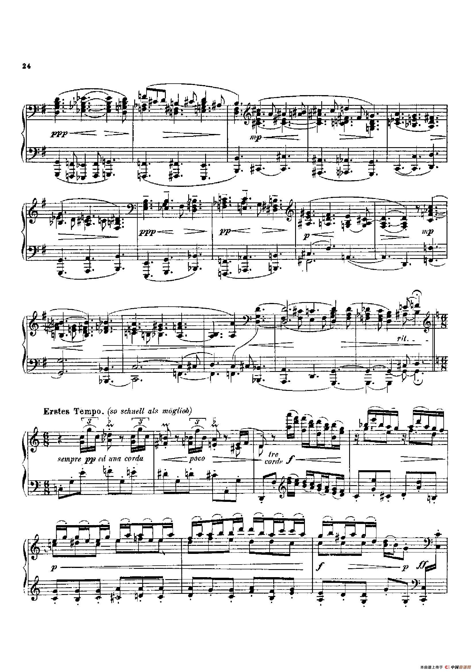 Six Intermezzi Op.45（6首间奏曲·4）