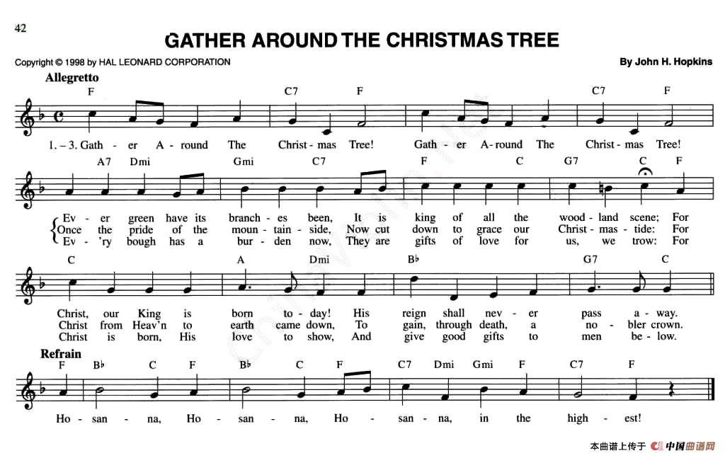 GATHER AROUND THE CHRISTMAS TREE