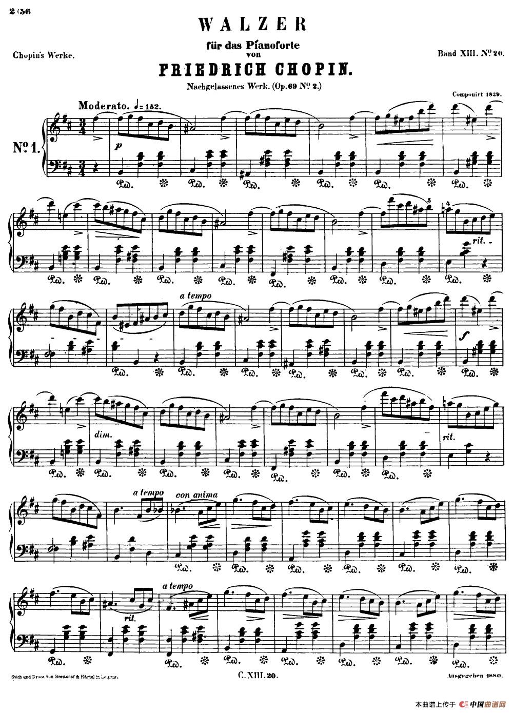 b小调圆舞曲Op.69-2
