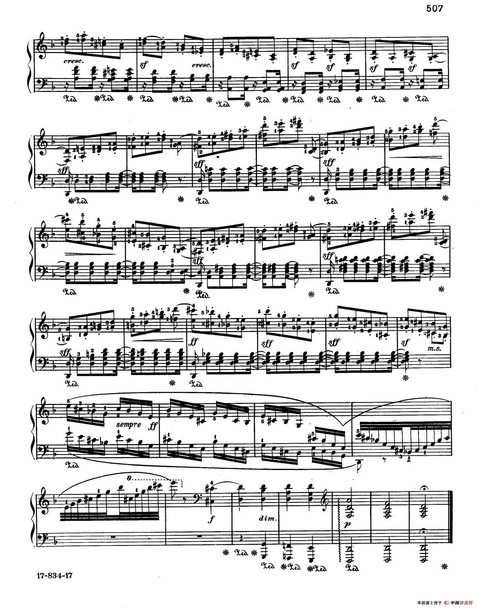 Variations Serieuses Op.54（d小调庄严变奏曲）