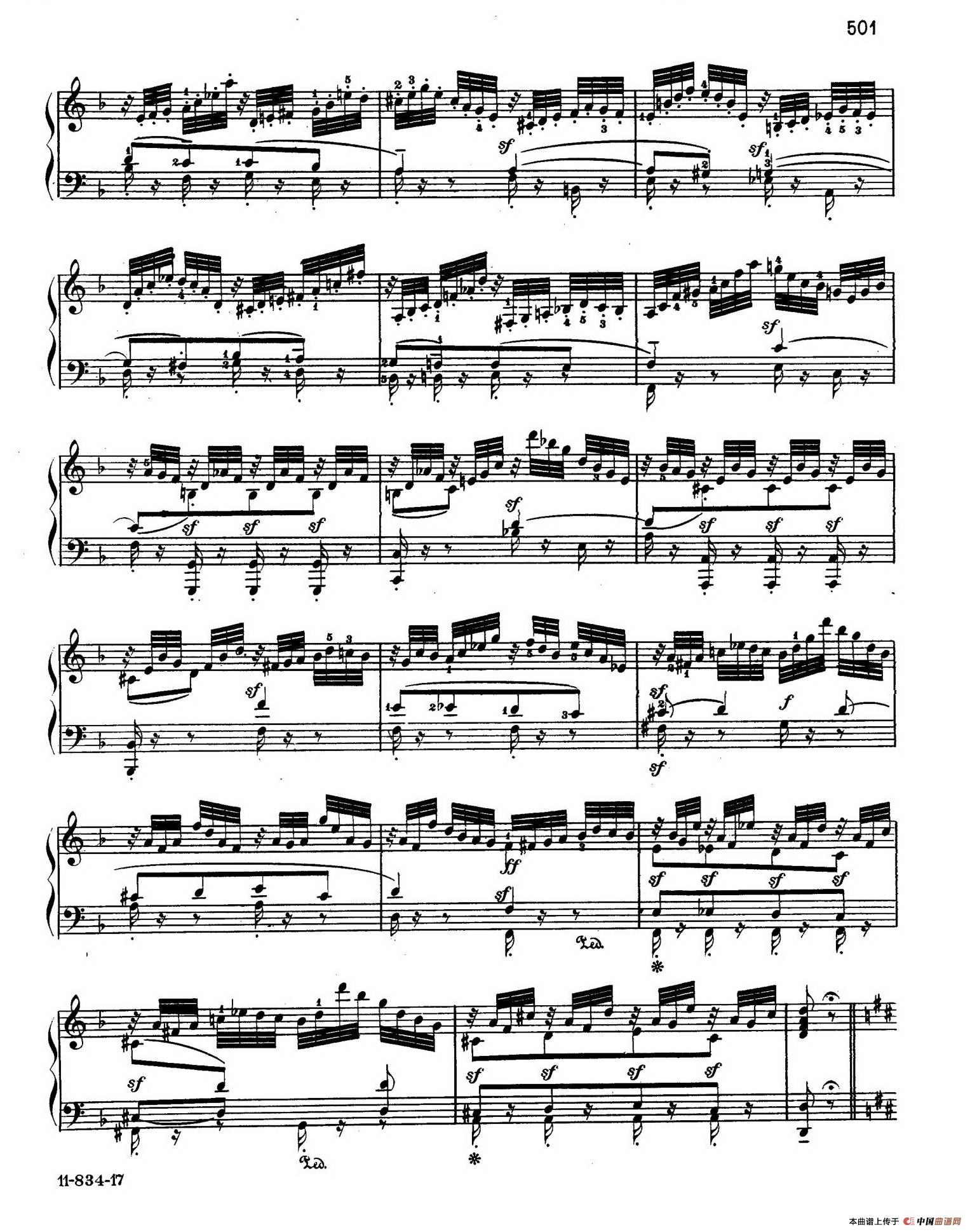 Variations Serieuses Op.54（d小调庄严变奏曲）