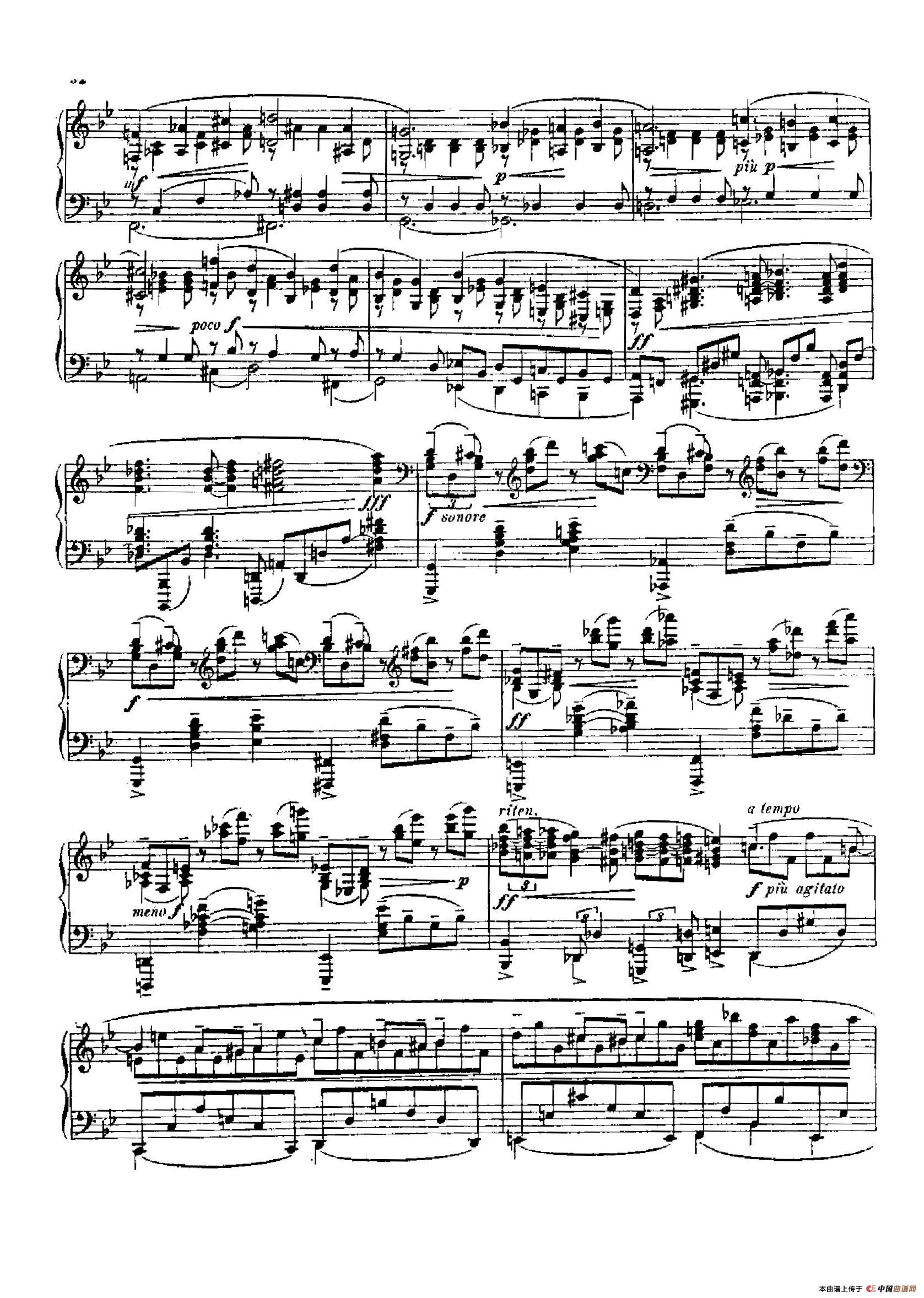 Six Intermezzi Op.45（6首间奏曲·5）