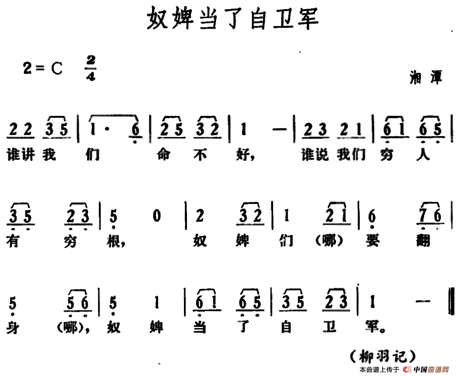 奴婢当了自卫军