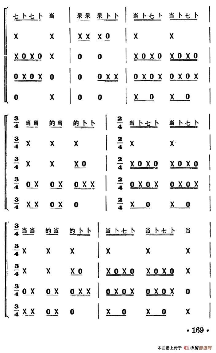 一字清（打击乐合奏）