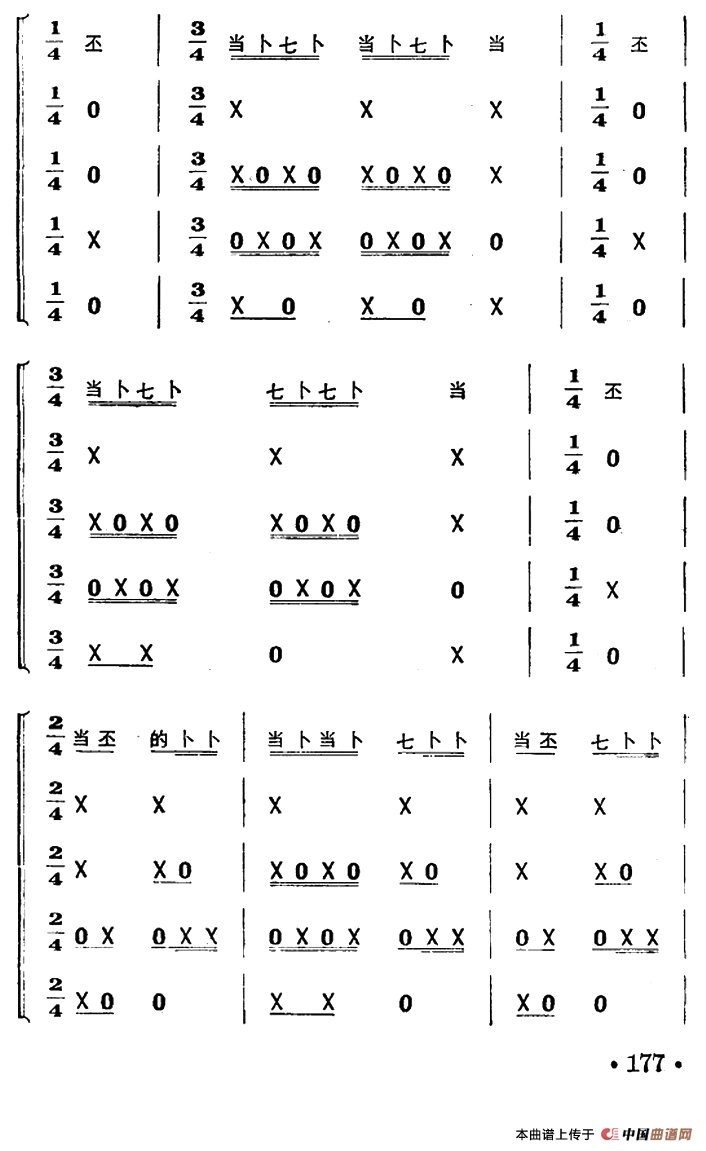 一字清（打击乐合奏）