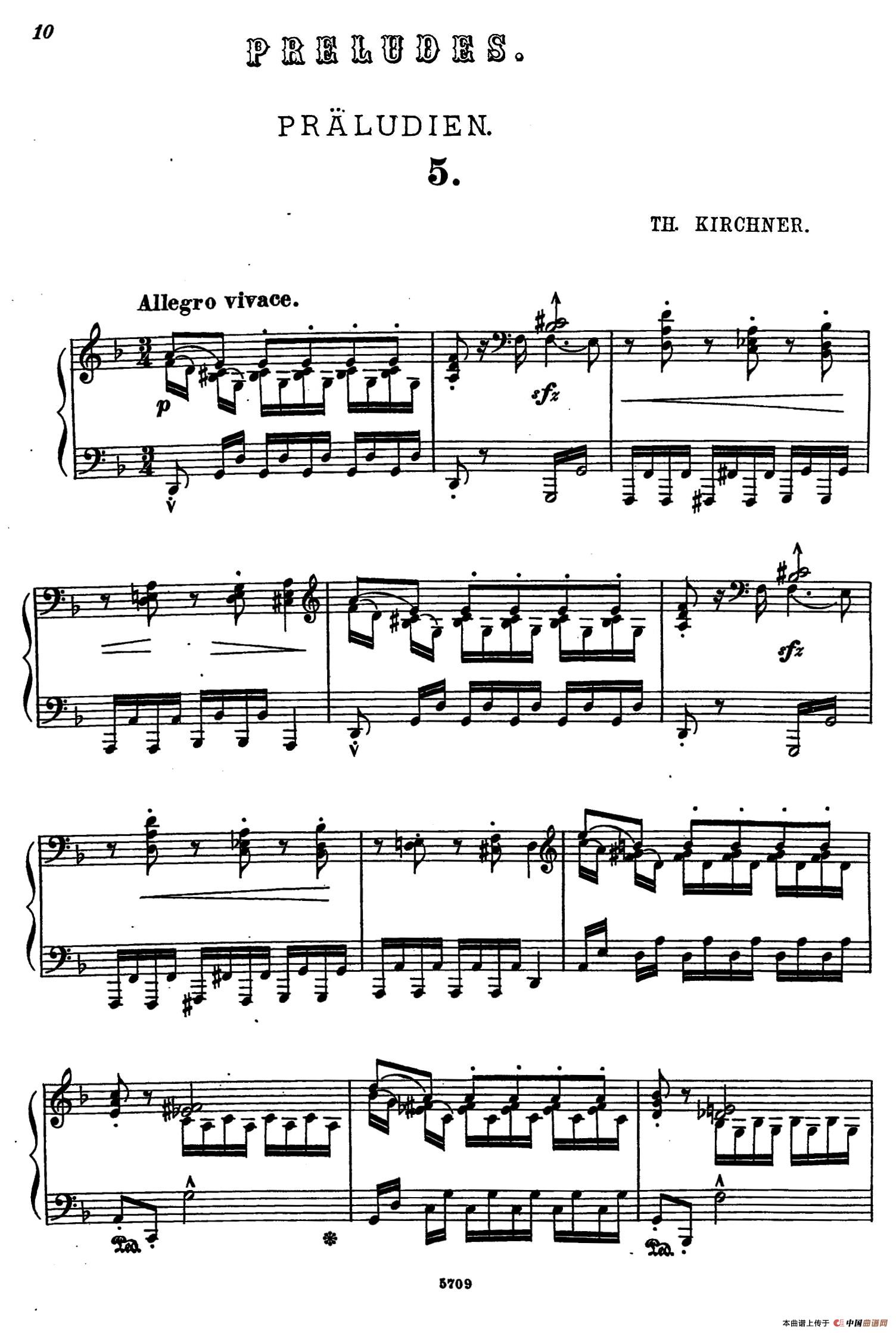 16 Preludes Op.9（16首前奏曲·5）