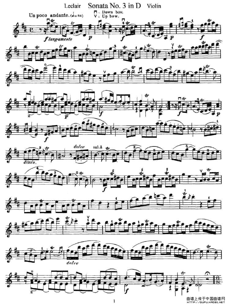 Sonata No.3 in D
