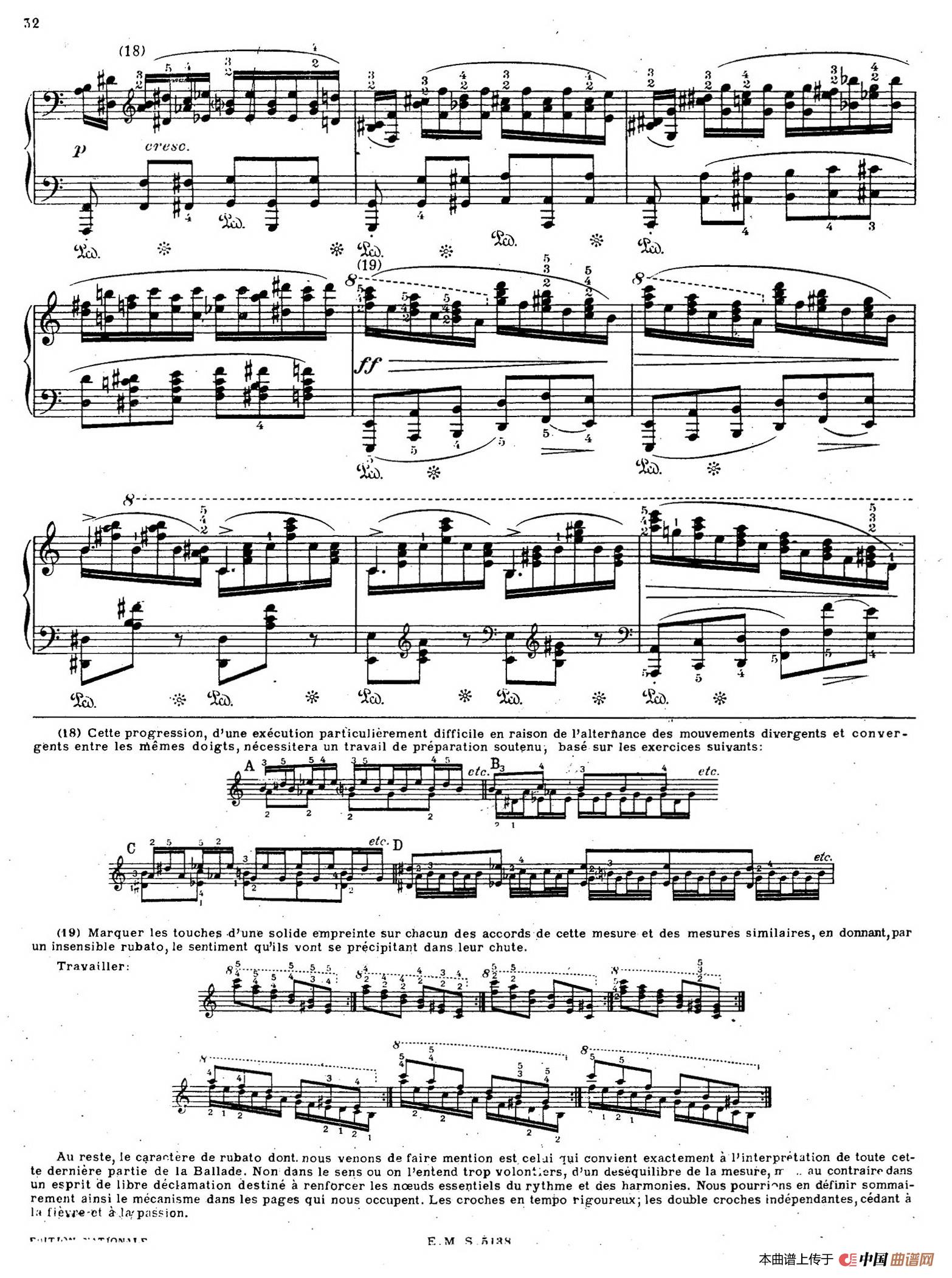Ballade no.2 in F Major Op.38（F大调第二叙事曲）