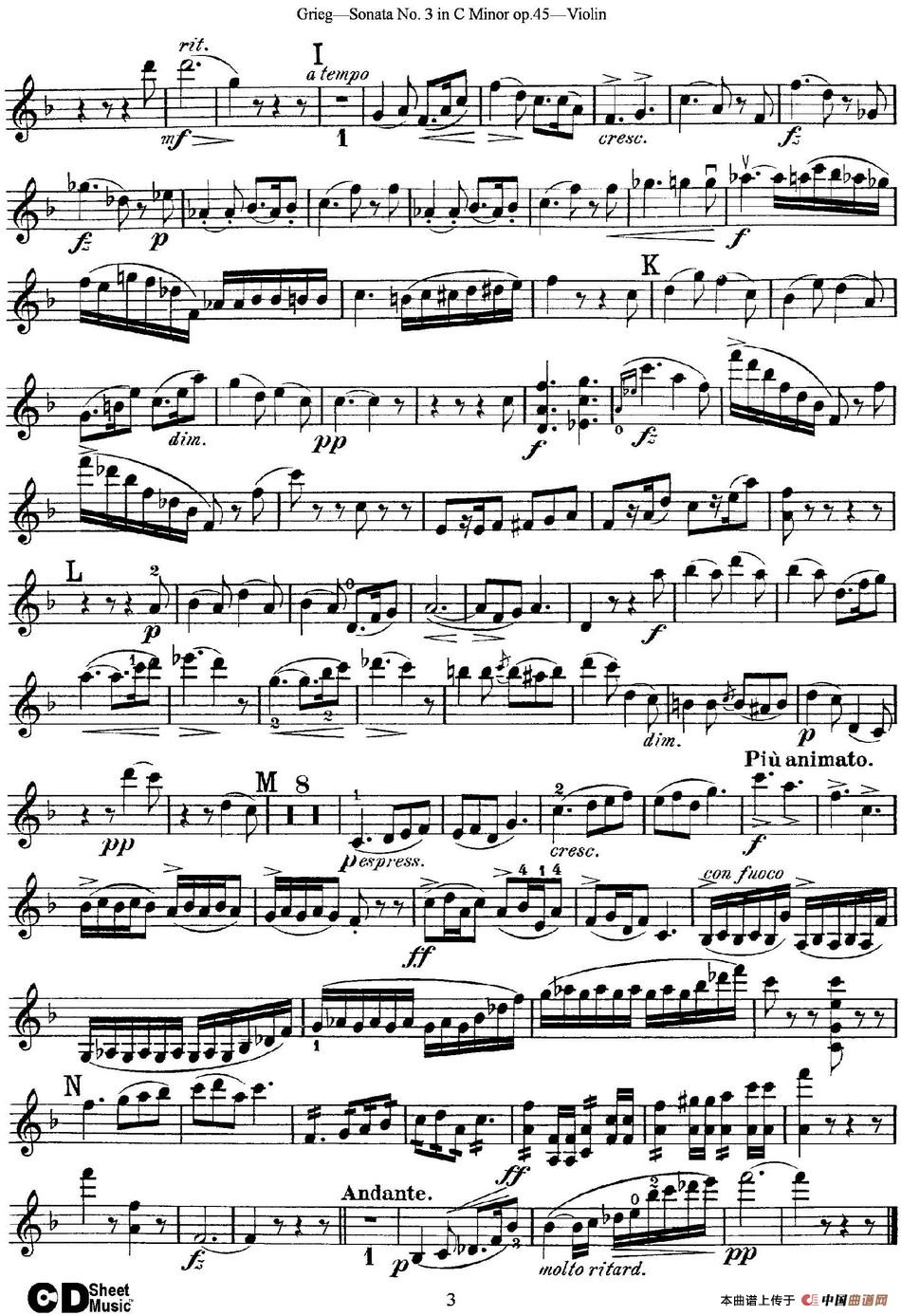 Violin Sonata No.1 Op.3