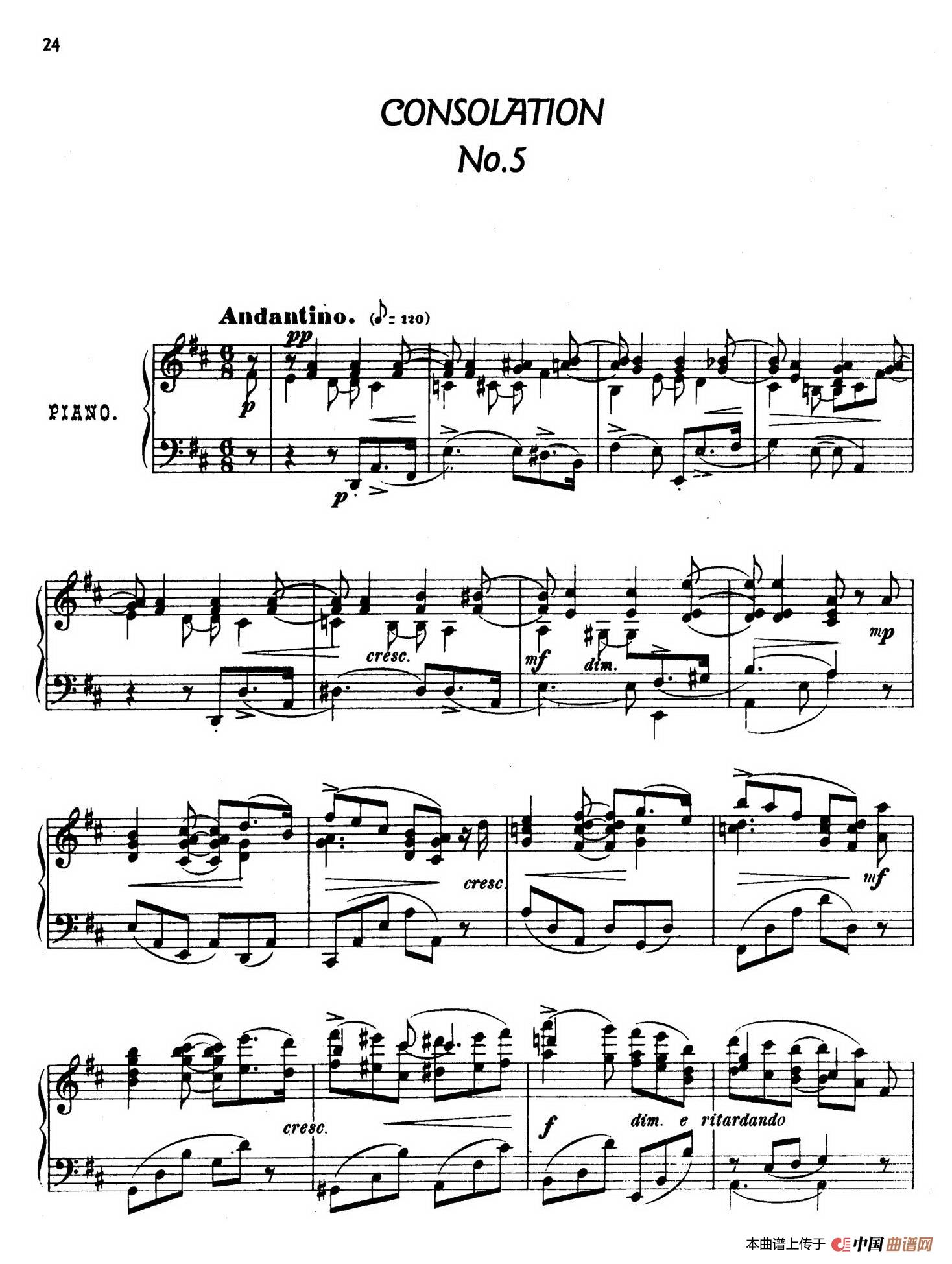 24 Characteristic Pieces Op.36（24首性格小品·5）