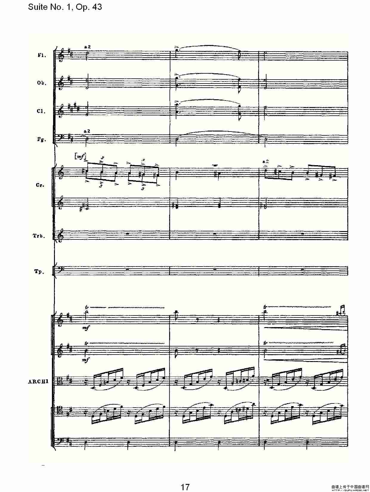 Suite No.1, Op.43   第一套曲,Op.43第三乐章