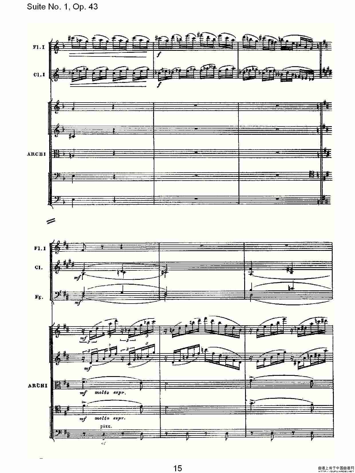 Suite No.1, Op.43   第一套曲,Op.43第三乐章