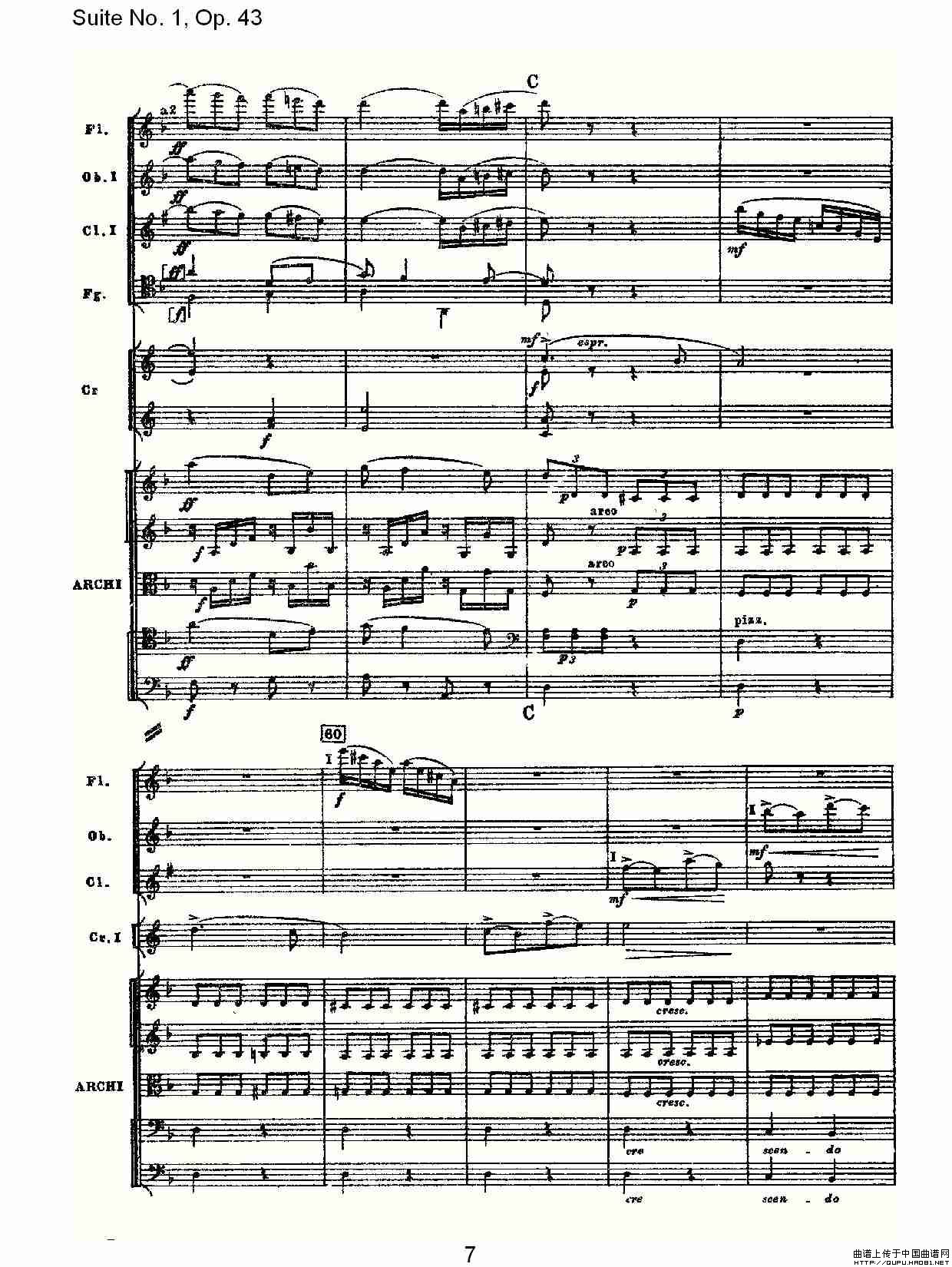 Suite No.1, Op.43   第一套曲,Op.43第三乐章