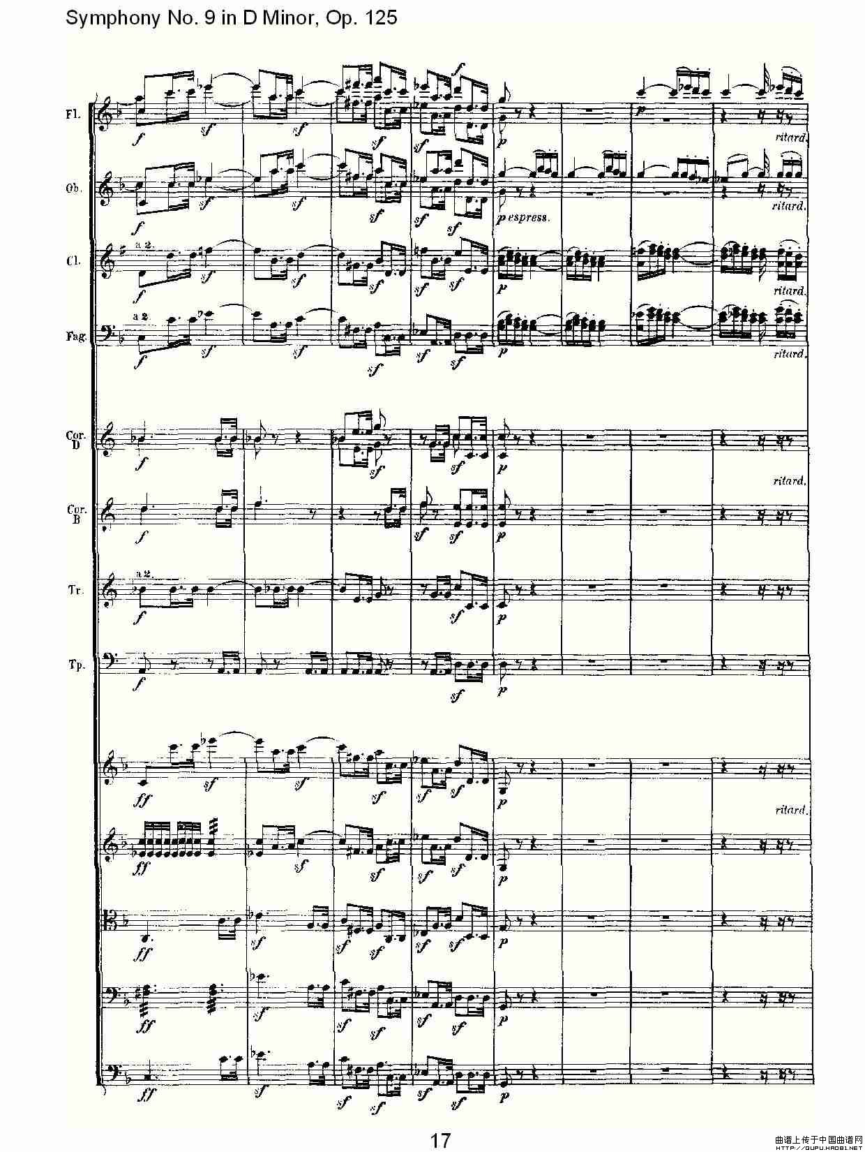 D小调第九交响曲 Op.125第一乐章（一）