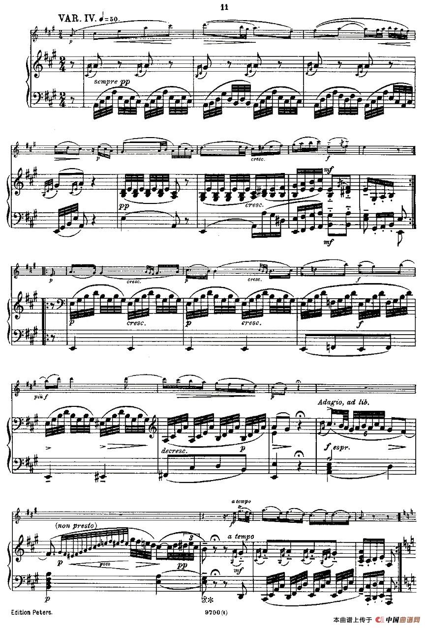 Mozart - Violin Sonata No.1, KV. 305（第一小提琴奏鸣曲