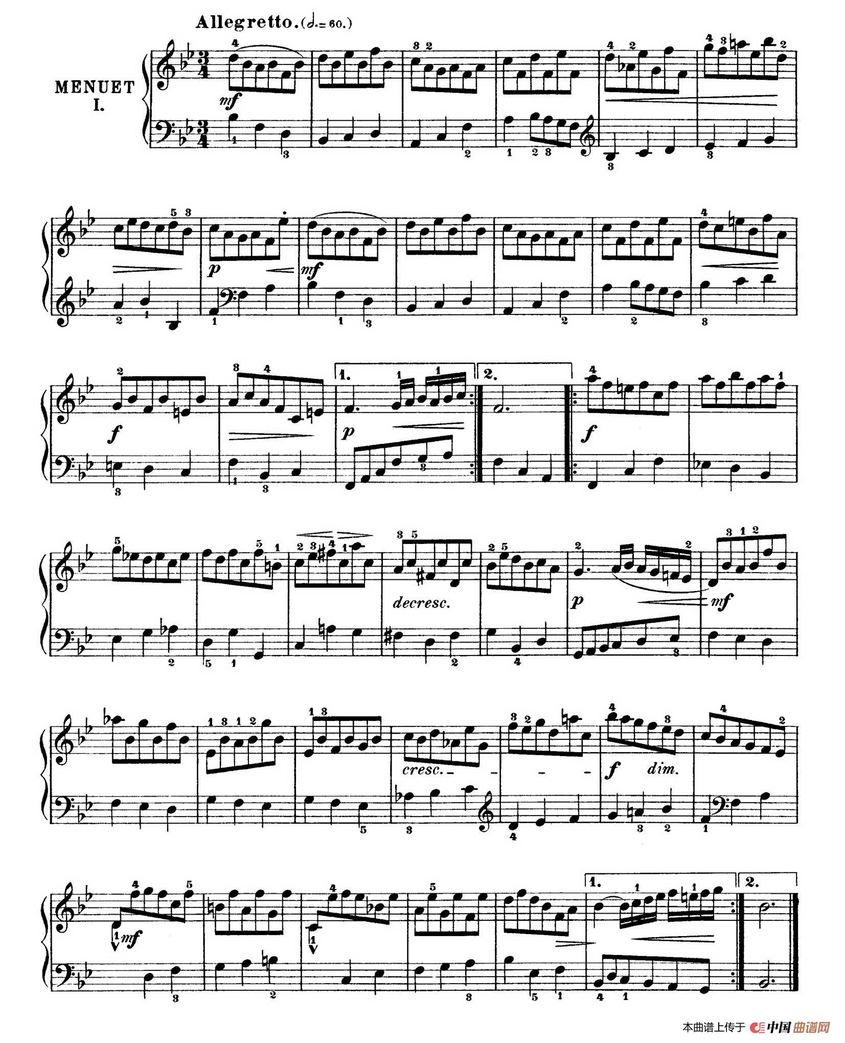 Six Partitas BWV 825-830（6首帕蒂塔·1）