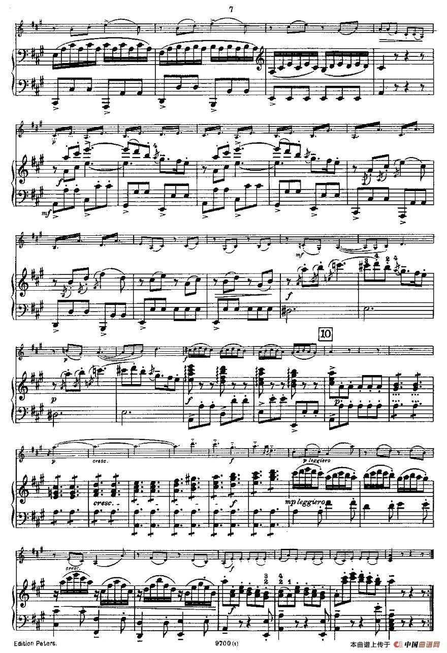 Mozart - Violin Sonata No.1, KV. 305（第一小提琴奏鸣曲