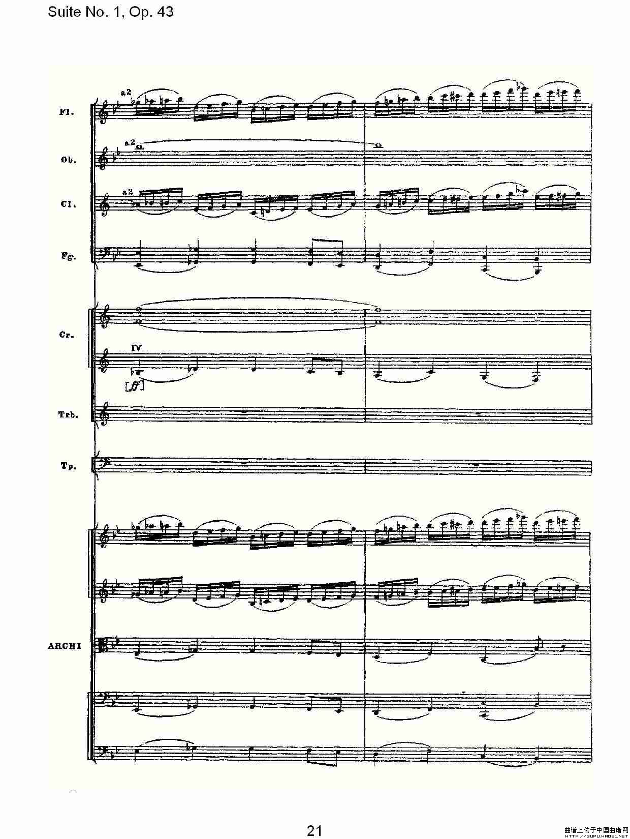 Suite No.1, Op.43   第一套曲,Op.43第五乐章（一）