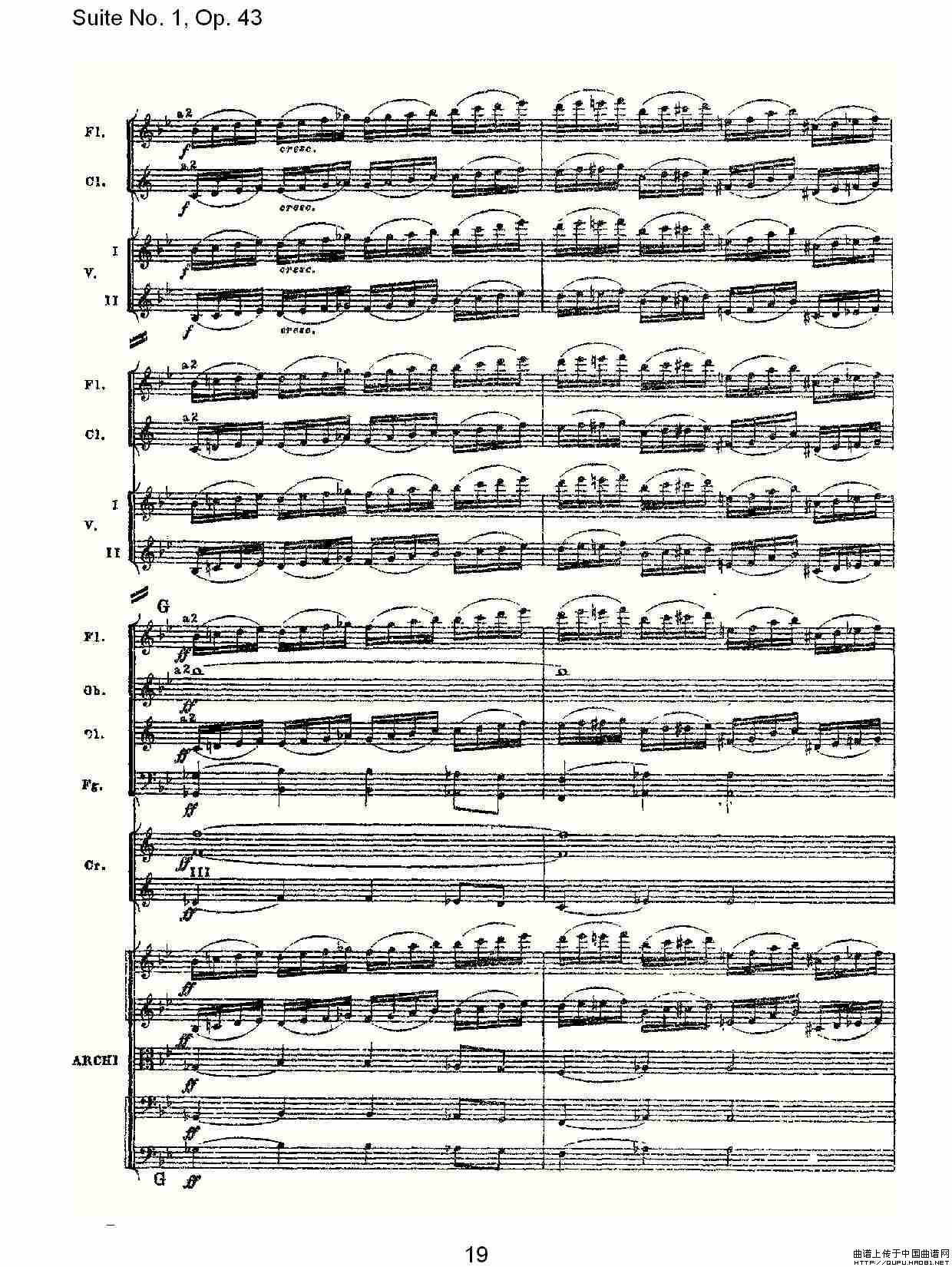 Suite No.1, Op.43   第一套曲,Op.43第五乐章（一）