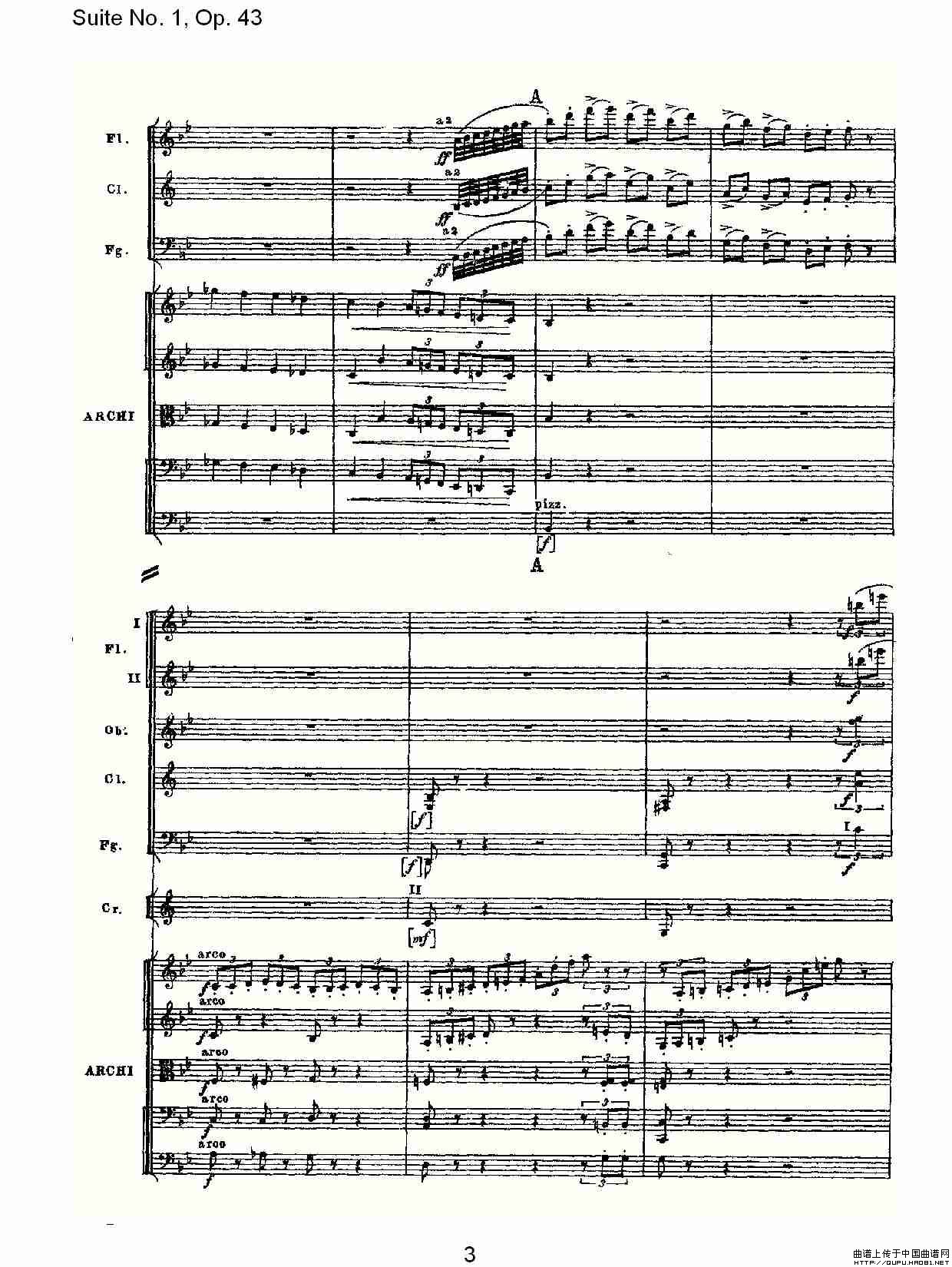 Suite No.1, Op.43   第一套曲,Op.43第五乐章（一）