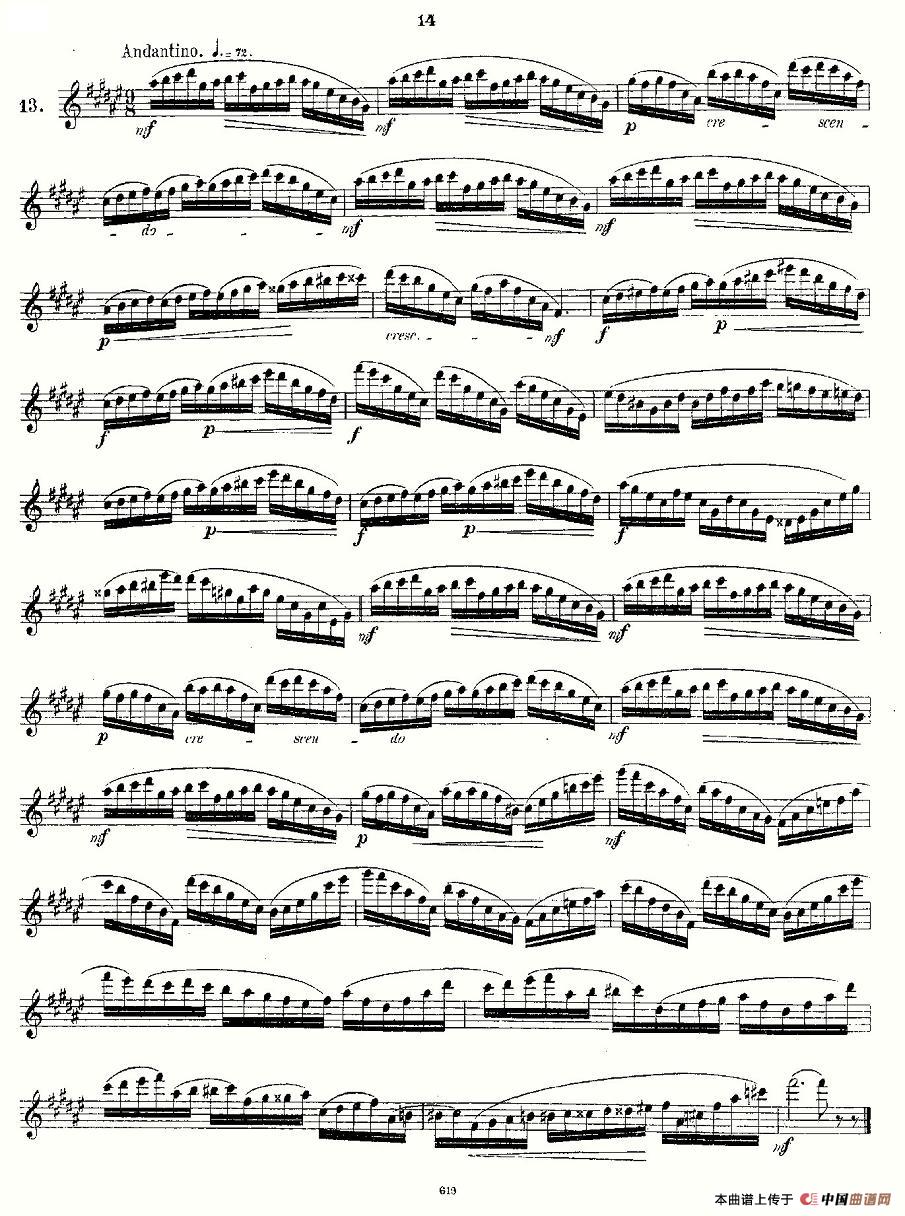 24 instructive Uebungen.Op.30（13—24）