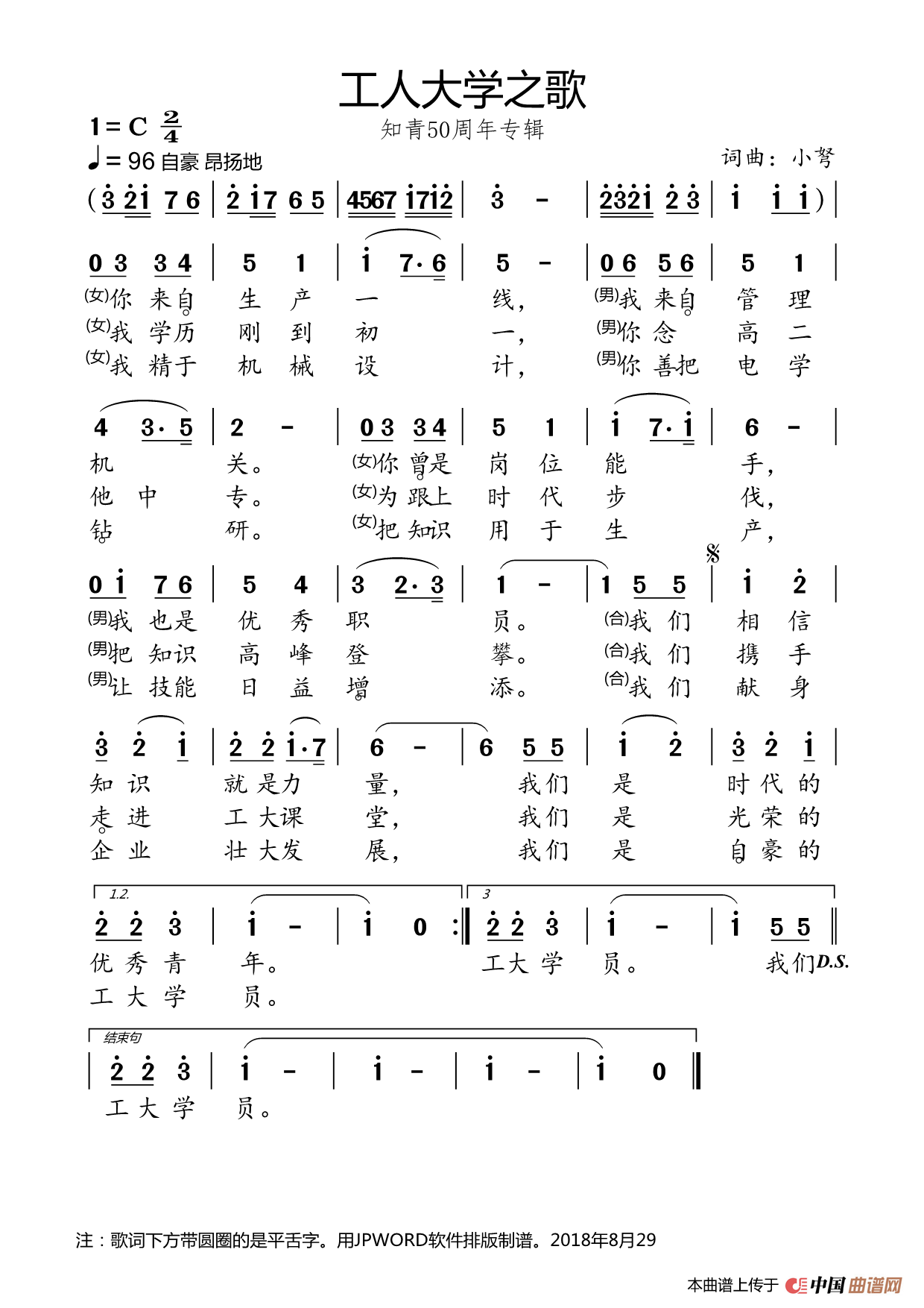 工人大学之歌（知青50周年专辑）
