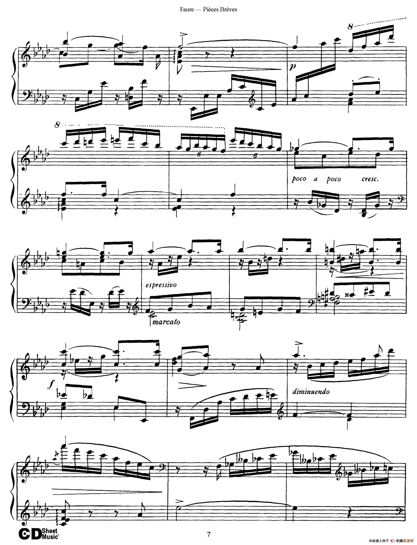 Pieces Breves Op.84（Ⅱ）