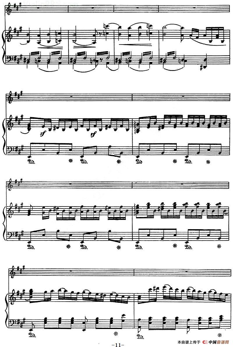 第二十二协奏曲（a小调、小提琴+钢琴伴奏）