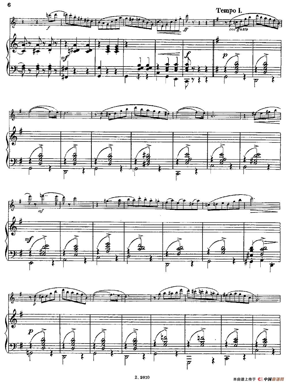 Walzer（Op.55 No.2）（长笛+钢琴伴奏）